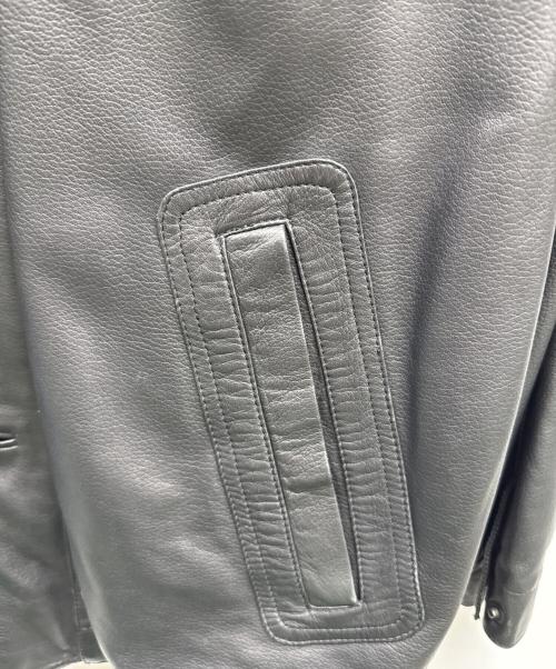 BALLY（バリー）BALLY (バリー) レザーコート ブラック サイズ:SIZE 44の古着・服飾アイテム