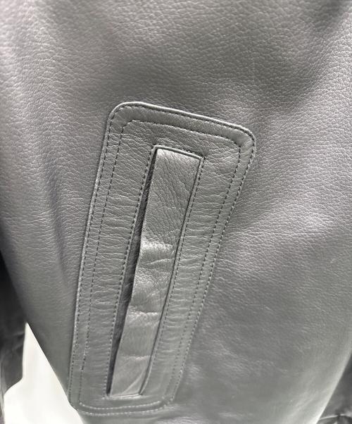 BALLY（バリー）BALLY (バリー) レザーコート ブラック サイズ:SIZE 44の古着・服飾アイテム