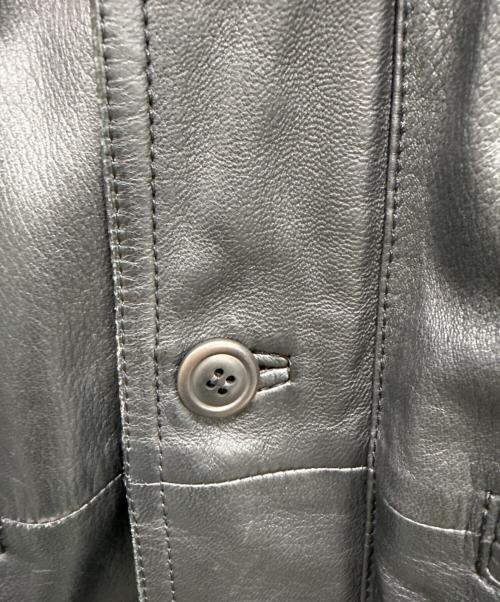 BALLY（バリー）BALLY (バリー) レザーコート ブラック サイズ:SIZE 44の古着・服飾アイテム