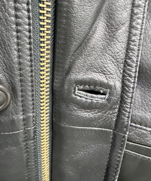 BALLY（バリー）BALLY (バリー) レザーコート ブラック サイズ:SIZE 44の古着・服飾アイテム