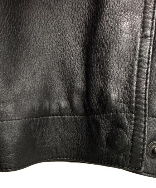 BALLY（バリー）BALLY (バリー) レザーコート ブラック サイズ:SIZE 44の古着・服飾アイテム