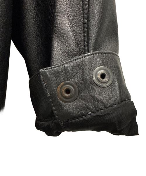 BALLY（バリー）BALLY (バリー) レザーコート ブラック サイズ:SIZE 44の古着・服飾アイテム