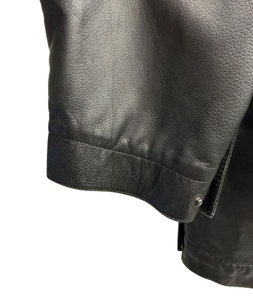 BALLY（バリー）BALLY (バリー) レザーコート ブラック サイズ:SIZE 44の古着・服飾アイテム