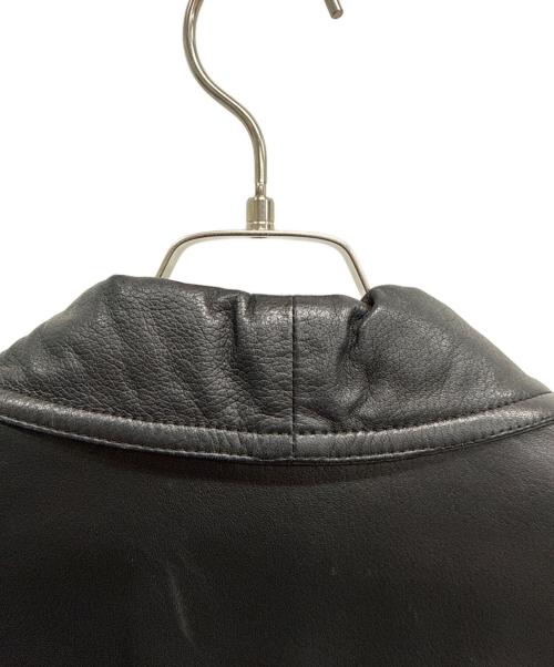 BALLY（バリー）BALLY (バリー) レザーコート ブラック サイズ:SIZE 44の古着・服飾アイテム