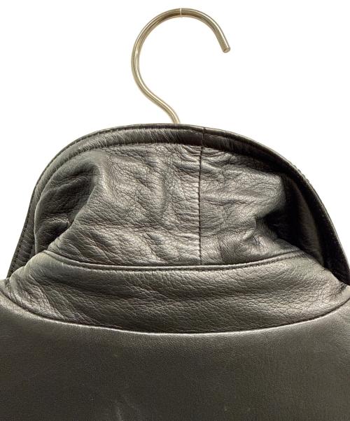 BALLY（バリー）BALLY (バリー) レザーコート ブラック サイズ:SIZE 44の古着・服飾アイテム