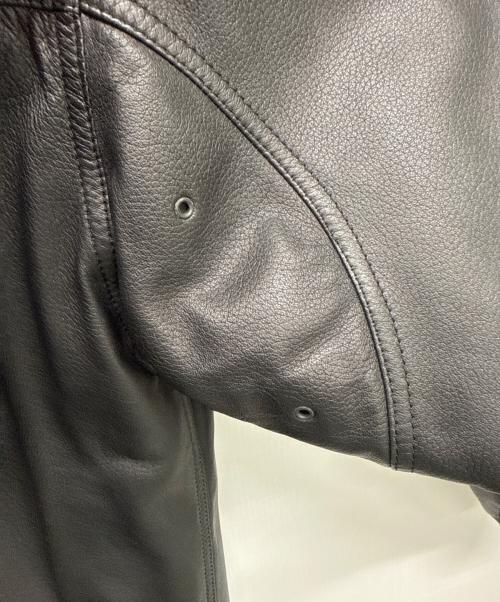 BALLY（バリー）BALLY (バリー) レザーコート ブラック サイズ:SIZE 44の古着・服飾アイテム