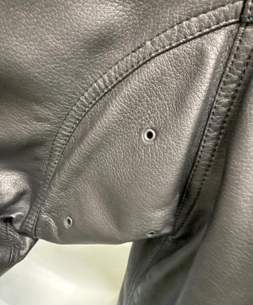 BALLY（バリー）BALLY (バリー) レザーコート ブラック サイズ:SIZE 44の古着・服飾アイテム