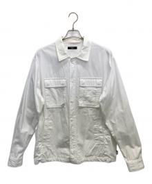 DIESEL（ディーゼル）の古着「切替ジャケット」｜ホワイト