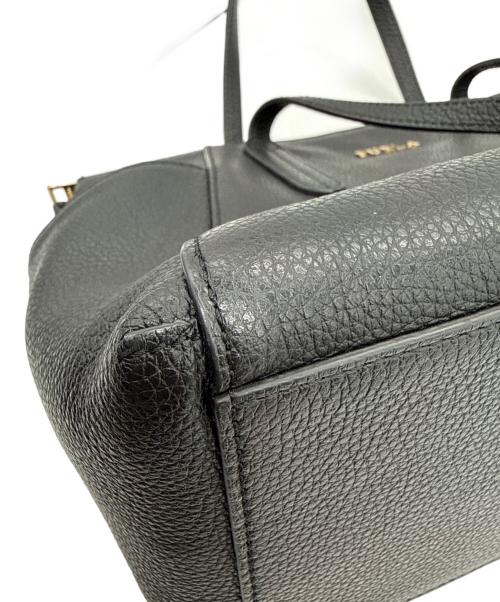 FURLA（フルラ）FURLA (フルラ) 2WAYバッグ ブラックの古着・服飾アイテム