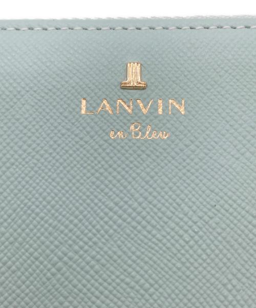 LANVIN（ランバン）LANVIN (ランバン) 長財布 グリーンの古着・服飾アイテム