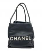 CHANELシャネル）の古着「トートバッグ」｜ブラック