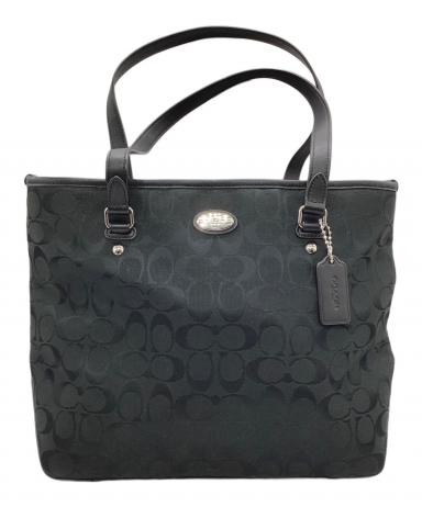 中古・古着通販】COACH (コーチ) トートバッグ ブラック｜ブランド