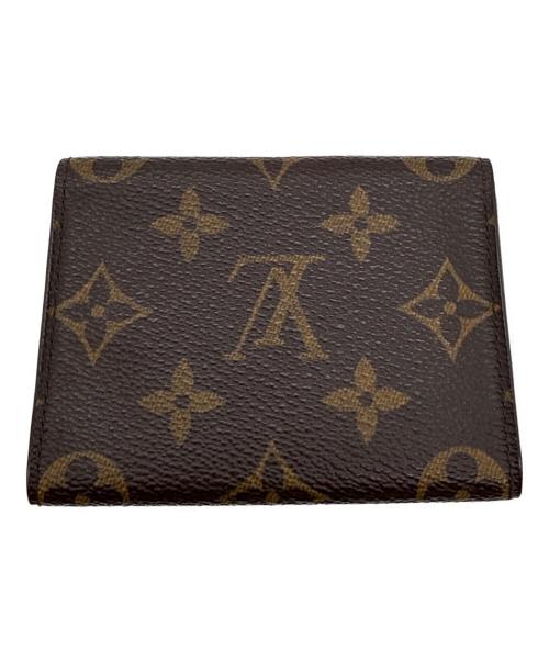 LOUIS VUITTON（ルイ ヴィトン）LOUIS VUITTON (ルイ ヴィトン) カードケース ブラウンの古着・服飾アイテム