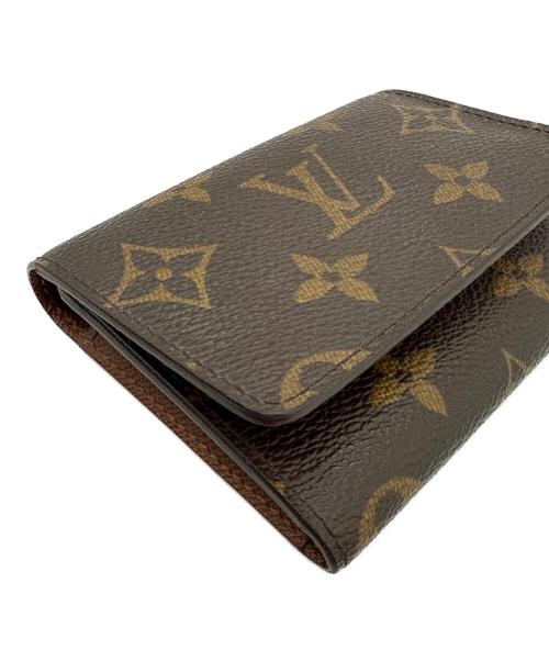 LOUIS VUITTON（ルイ ヴィトン）LOUIS VUITTON (ルイ ヴィトン) カードケース ブラウンの古着・服飾アイテム