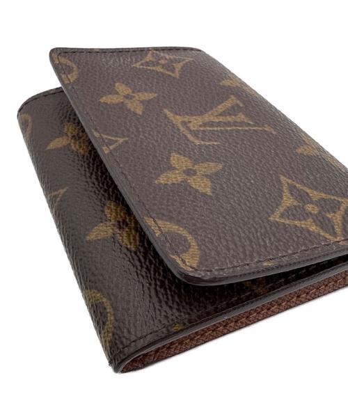 LOUIS VUITTON（ルイ ヴィトン）LOUIS VUITTON (ルイ ヴィトン) カードケース ブラウンの古着・服飾アイテム