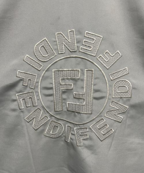 FENDI JEANS（フェンディ ジーンズ）FENDI JEANS (フェンディ ジーンズ) リバーシブルジャケット ベージュ×ブラウン サイズ:-の古着・服飾アイテム