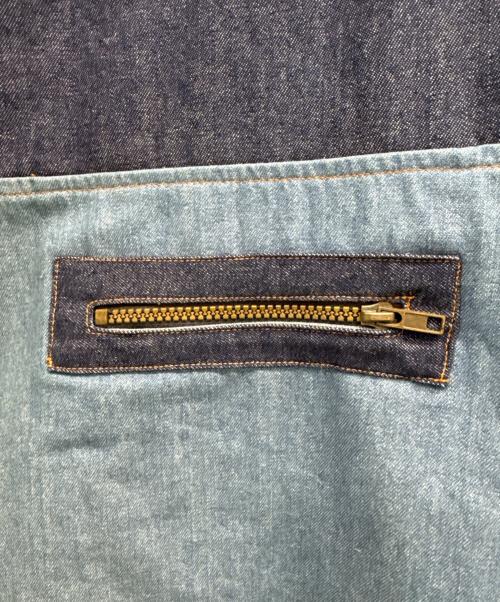 A.VERSACE（アルフレッドヴェルサーチ）A.VERSACE (アルフレッドヴェルサーチ) デニムベスト インディゴブルー サイズ:不明の古着・服飾アイテム