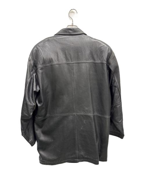 HARAJUKU MOTHER（ハラジュクマザー）HARAJUKU MOTHER (ハラジュクマザー) ダブルレザージャケット ブラック サイズ:SIZE Lの古着・服飾アイテム