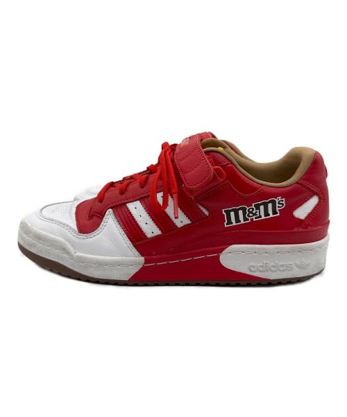 adidas Originals（アディダスオリジナル）adidas originals (アディダスオリジナル) m&m's (エムアンドエムズ) ローカットスニーカー ホワイト×レッド サイズ:	SIZE 27cmの古着・服飾アイテム