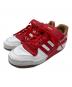 adidas originals（アディダスオリジナル）の古着「ローカットスニーカー」｜ホワイト×レッド