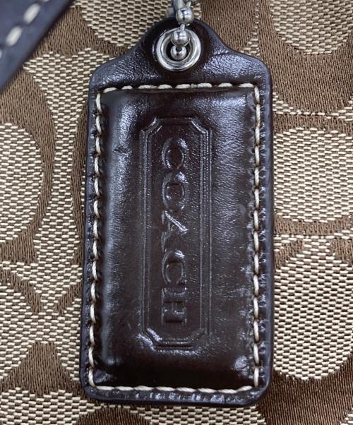 COACH（コーチ）COACH (コーチ) トートバッグ ベージュ×ブラウンの古着・服飾アイテム