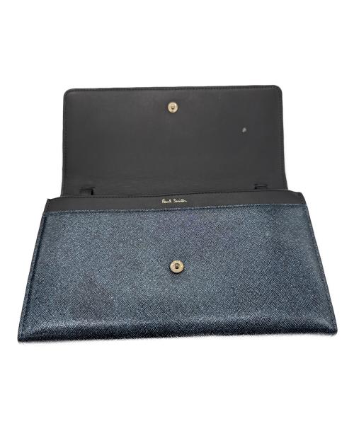 PAUL SMITH（ポールスミス）Paul Smith (ポールスミス) ショルダーウォレット ブルーの古着・服飾アイテム