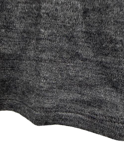 BORDERS at BALCONY（ボーダーズアットバルコニー）BORDERS at BALCONY (ボーダーズアットバルコニー) 長袖カットソー グレー サイズ:SIZE 36の古着・服飾アイテム