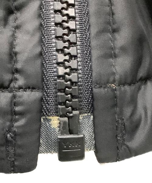 FIRST DOWN（ファーストダウン）FIRST DOWN (ファーストダウン) リバーシブルダウンジャケット ブラック×ブラウン サイズ:XLの古着・服飾アイテム