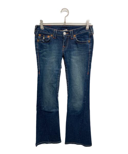 TRUE RELIGION（トゥルー レリジョン）TRUE RELIGION (トゥルー レリジョン) デニムパンツ インディゴ サイズ:SIZE 68.5cm (W27)の古着・服飾アイテム