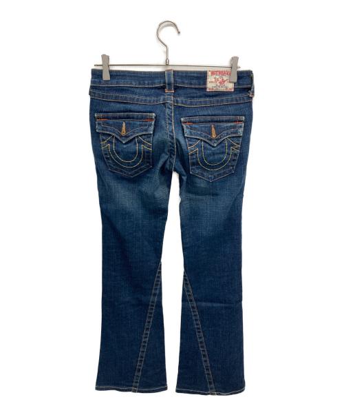 TRUE RELIGION（トゥルー レリジョン）TRUE RELIGION (トゥルー レリジョン) デニムパンツ インディゴ サイズ:SIZE 68.5cm (W27)の古着・服飾アイテム