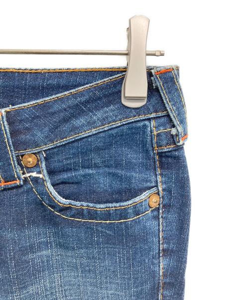 TRUE RELIGION（トゥルー レリジョン）TRUE RELIGION (トゥルー レリジョン) デニムパンツ インディゴ サイズ:SIZE 68.5cm (W27)の古着・服飾アイテム