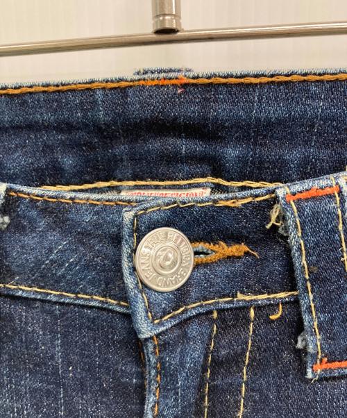 TRUE RELIGION（トゥルー レリジョン）TRUE RELIGION (トゥルー レリジョン) デニムパンツ インディゴ サイズ:SIZE 68.5cm (W27)の古着・服飾アイテム