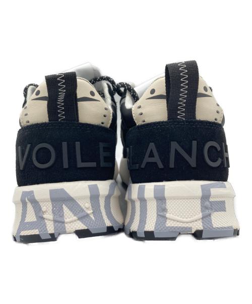 VOILE BLANCHE（ボイルブランシェ）VOILE BLANCHE (ボイルブランシェ) ローカットスニーカー ブラック×ホワイト サイズ:24.5の古着・服飾アイテム