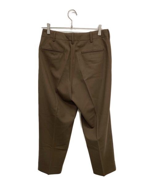 STEVEN ALAN（スティーブンアラン）STEVEN ALAN (スティーブンアラン) VIN/WL 2PLEATED PANTS-BOLD/パンツ ブラウン サイズ:	SIZE Mの古着・服飾アイテム