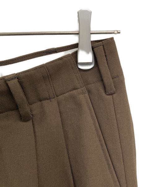 STEVEN ALAN（スティーブンアラン）STEVEN ALAN (スティーブンアラン) VIN/WL 2PLEATED PANTS-BOLD/パンツ ブラウン サイズ:	SIZE Mの古着・服飾アイテム