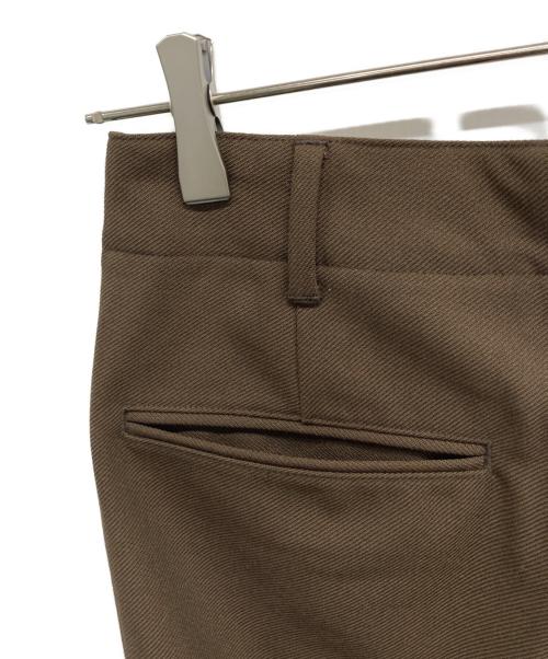 STEVEN ALAN（スティーブンアラン）STEVEN ALAN (スティーブンアラン) VIN/WL 2PLEATED PANTS-BOLD/パンツ ブラウン サイズ:	SIZE Mの古着・服飾アイテム