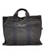 HERMESエルメス）の古着「トートバッグ」｜グレー
