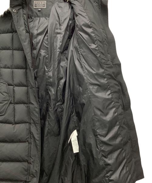 GUESS（ゲス）GUESS (ゲス) ダウンコート ブラック サイズ:	SIZE Sの古着・服飾アイテム