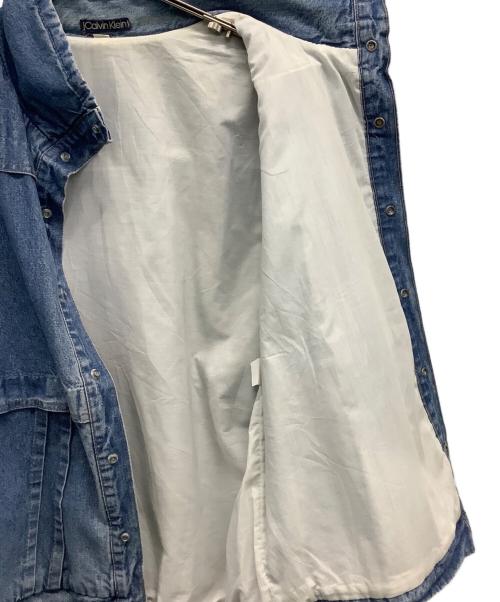 Calvin Klein（カルバンクライン）Calvin Klein (カルバンクライン) カバーオール インディゴ サイズ:Ｍの古着・服飾アイテム