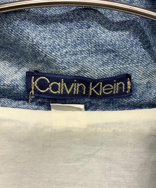 Calvin Klein（カルバンクライン）Calvin Klein (カルバンクライン) カバーオール インディゴ サイズ:Ｍの古着・服飾アイテム