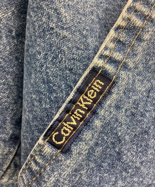 Calvin Klein（カルバンクライン）Calvin Klein (カルバンクライン) カバーオール インディゴ サイズ:Ｍの古着・服飾アイテム