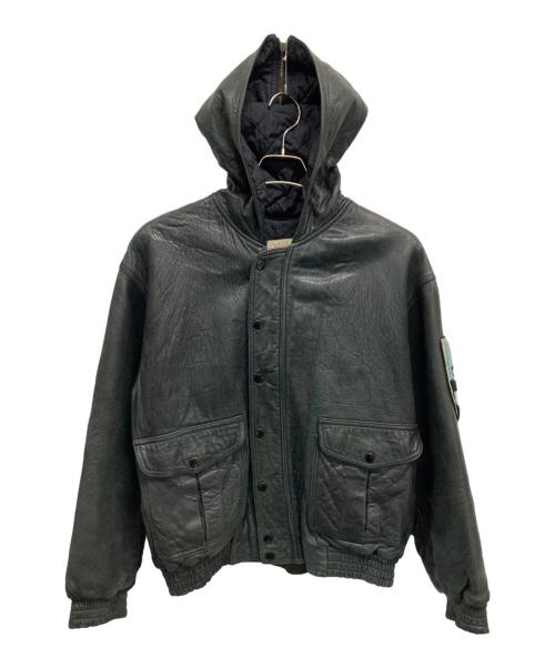 ATSUKI ONISHI（アツキオオニシ）ATSUKI ONISHI (アツキオオニシ) レザージャケット ブラック サイズ:不明の古着・服飾アイテム