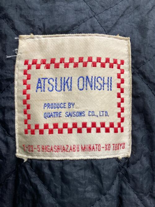 ATSUKI ONISHI（アツキオオニシ）ATSUKI ONISHI (アツキオオニシ) レザージャケット ブラック サイズ:不明の古着・服飾アイテム