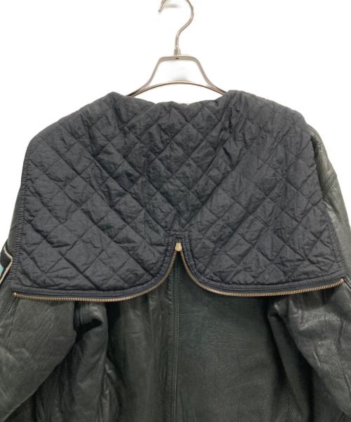 ATSUKI ONISHI（アツキオオニシ）ATSUKI ONISHI (アツキオオニシ) レザージャケット ブラック サイズ:不明の古着・服飾アイテム
