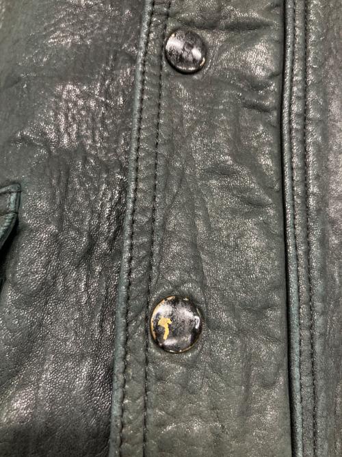 ATSUKI ONISHI（アツキオオニシ）ATSUKI ONISHI (アツキオオニシ) レザージャケット ブラック サイズ:不明の古着・服飾アイテム