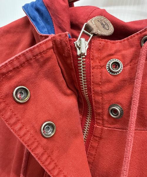 Timberland（ティンバーランド）Timberland (ティンバーランド) ファイヤーマンジャケット レッド サイズ:Lの古着・服飾アイテム