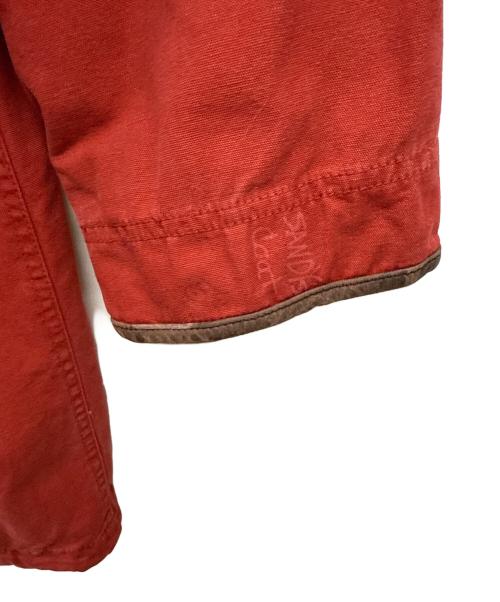 Timberland（ティンバーランド）Timberland (ティンバーランド) ファイヤーマンジャケット レッド サイズ:Lの古着・服飾アイテム