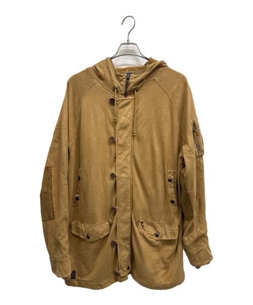 POLO RALPH LAUREN（ポロ・ラルフローレン）POLO RALPH LAUREN (ポロ・ラルフローレン) ジップジャケット ベージュ サイズ:SIZE XLの古着・服飾アイテム