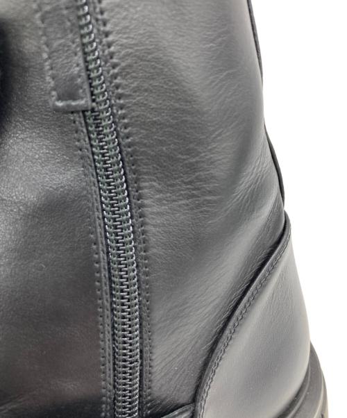 VERSACE（ヴェルサーチェ）VERSACE (ヴェルサーチェ) サイドジップブーツ ブラック サイズ:SIZE 24.5cmの古着・服飾アイテム