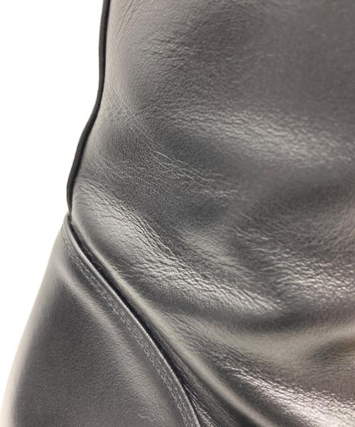 VERSACE（ヴェルサーチェ）VERSACE (ヴェルサーチェ) サイドジップブーツ ブラック サイズ:SIZE 24.5cmの古着・服飾アイテム